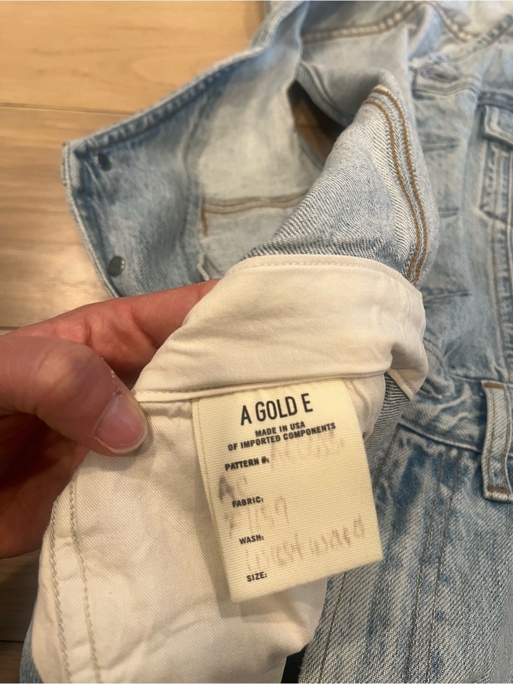Agolde Light Blue Denim Overall Jumpsuit - Picture 5 of 5